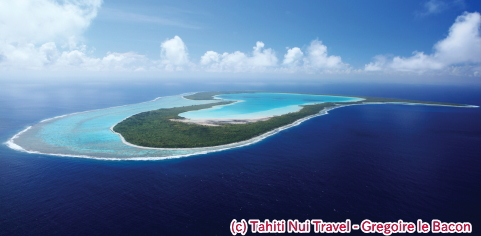 上陸できるツパイ島