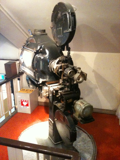 祇園会館の映写機
