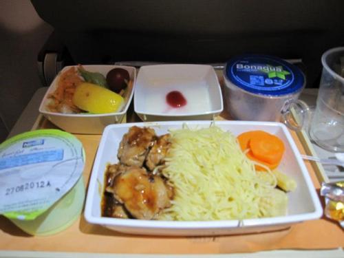 ジェットエアウェイズ機内食