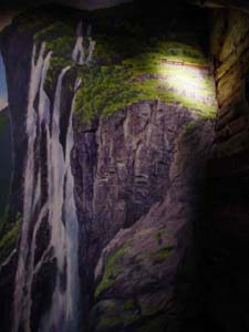 かつての農場を再現した図