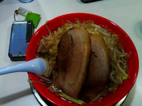 豪快ラーメン野菜バカ盛り