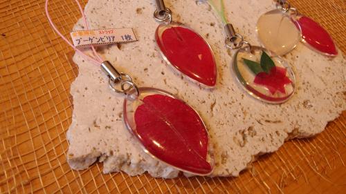 ブーゲンビリアのストラップ