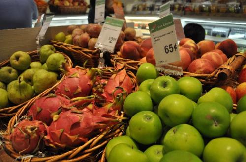 マリーナ、フルーツ