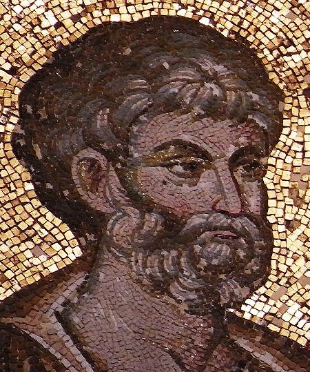 ペテロの顔拡大