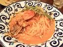 渡り蟹のパスタ