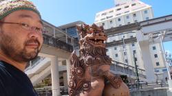 うふシーサーとプレイングサポーター