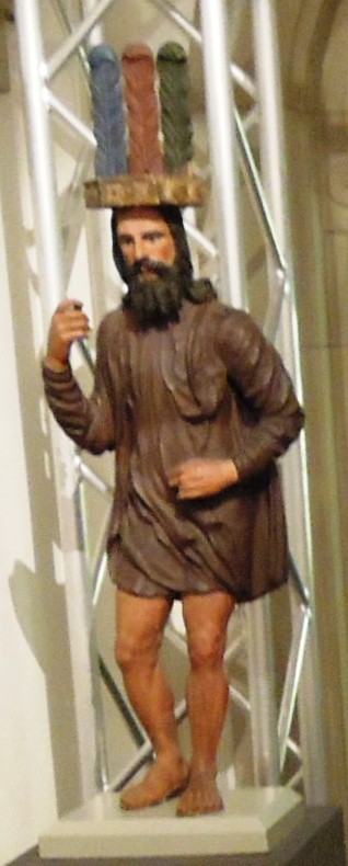 クリストフォロス像復元図