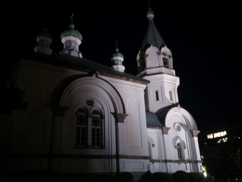 夜のハリストス正教会