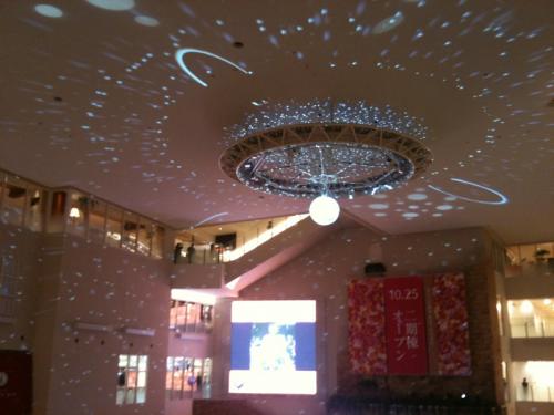 祝祭広場ミラーボール