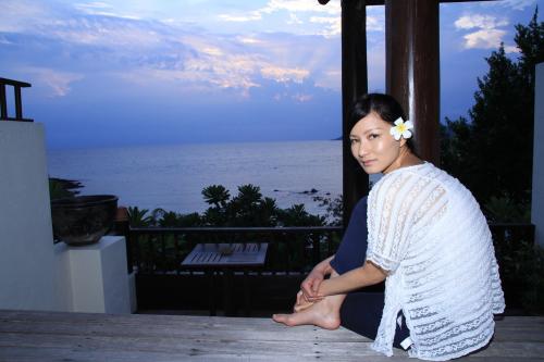 夕日