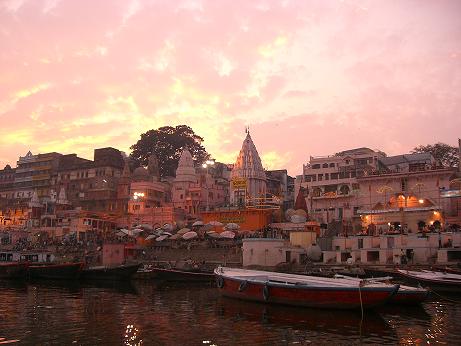 夕日のガンガー