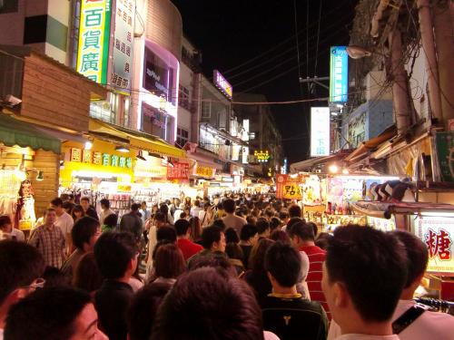 士林夜市＞入り口