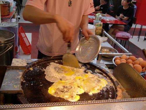 士林夜市＞裏路地食事処