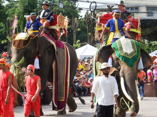 エレファントショーの始まり