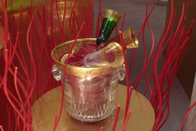 いつもよりシャンパンが美味しそう