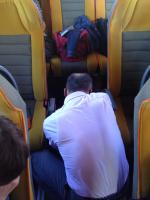 運転手さんの背中