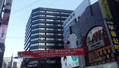 ナインツリー明洞 外観