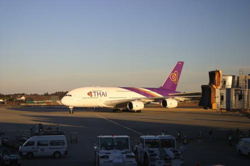 A380成田タキシング
