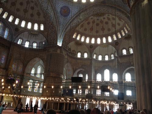 ブルーモスク内部