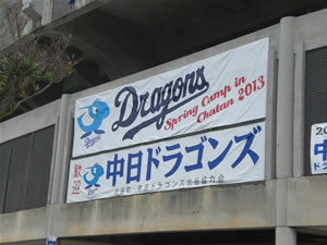 2013プロ野球キャンプバス6