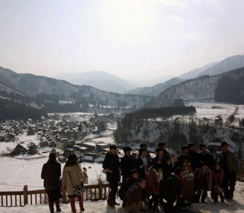 シラ〜カワ〜Go ぱちっ 記念写真