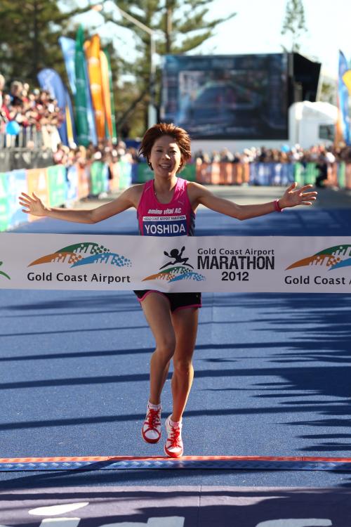 2012年女子部門優勝の吉田香織選手