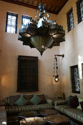 マディナ：2軒目シャンデリア