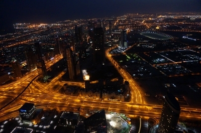 バージカリファ：夜景