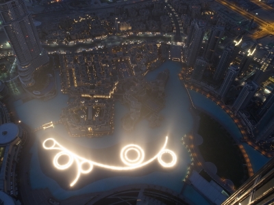 バージカリファ：噴水