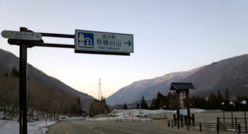 春シーズンは桜街道 156号線をドライブ