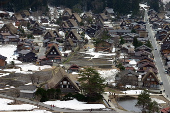 白川郷 ２８日?