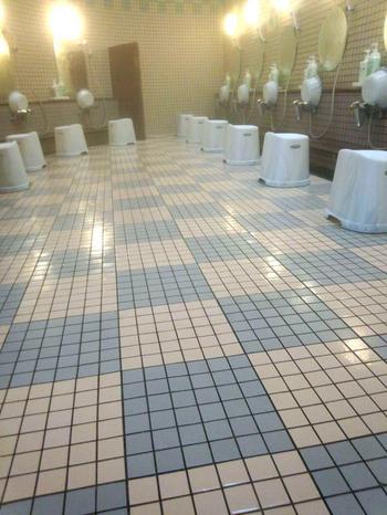 しらみずの湯 洗い場