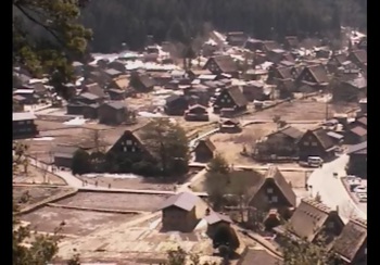 ４月４日 ライブカメラ 白川郷荻町合掌集