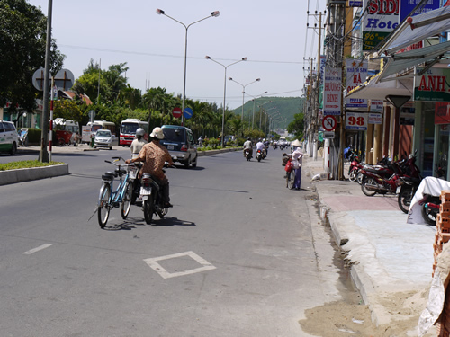ニャチャンの街並み