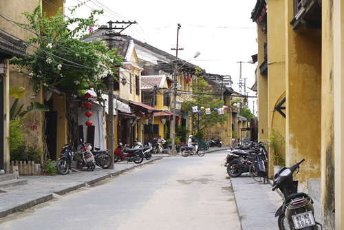 ホイアン　世界遺産の町並み