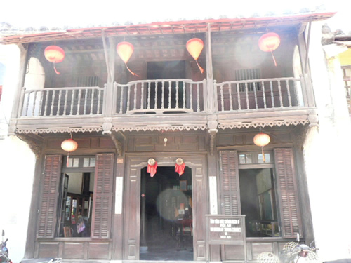 ホイアン　ベトナム様式の建物
