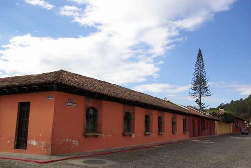 アンティグアのコロニアル風住居