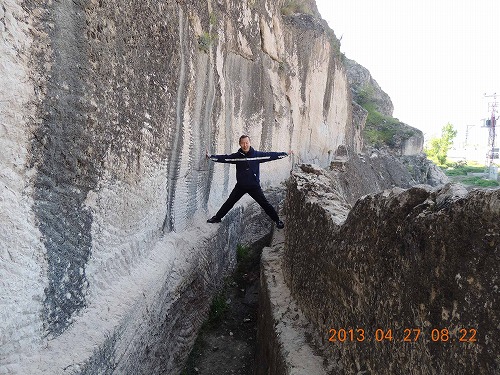 古代の水路の大きさは