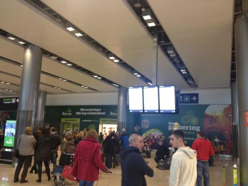 ダブリンの空港