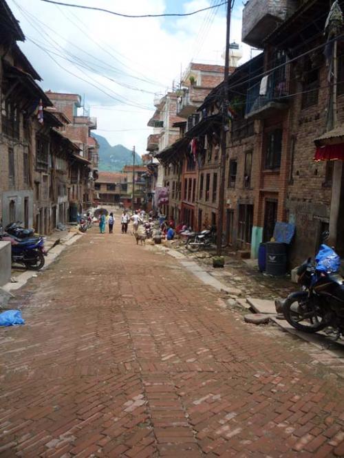 Khokana段々田んぼ１０