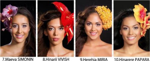 ミス・タヒチ候補3