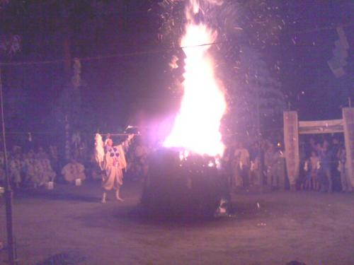 いよいよ燃える