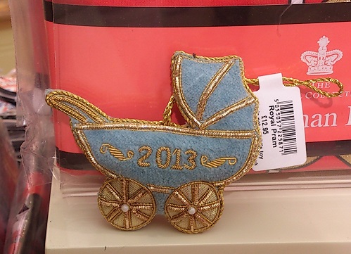 ロイヤルベイビーの乳母車