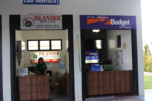 ロタ／空港レンタカーブース