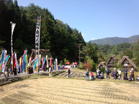 白川郷 天下の奇祭「どぶろく祭」 ４