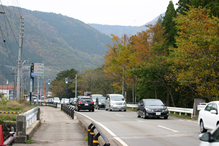 渋滞を避けるルート世界遺産白川郷 4