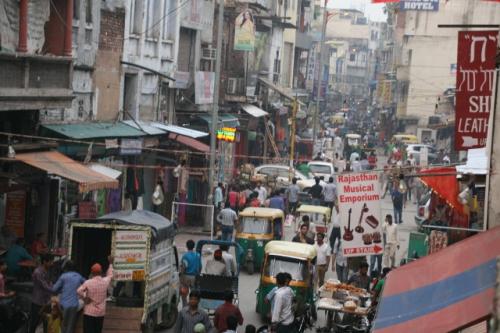 ニューデリーの安宿街Main Bazaa