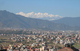 カトマンドゥ市内からのヒマラヤ眺望