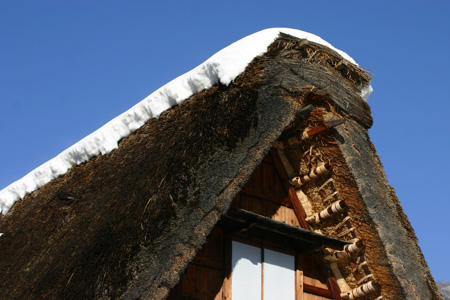 年末年始を冬真っ盛りの世界遺産 白川郷9