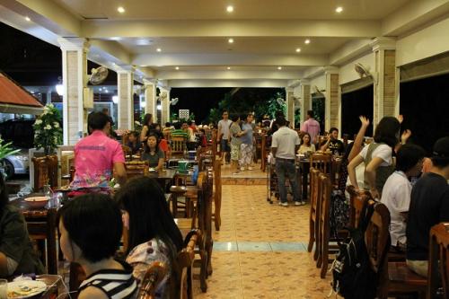 シーフード店内